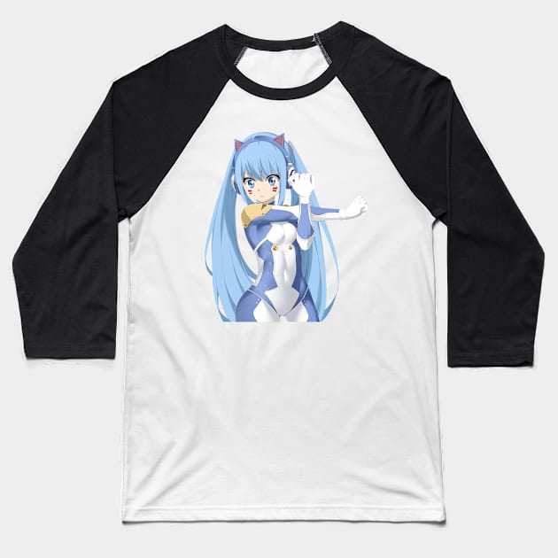 Hermit Mio "EDEN'S ZERO" Baseball T-Shirt by StayAlivePlz